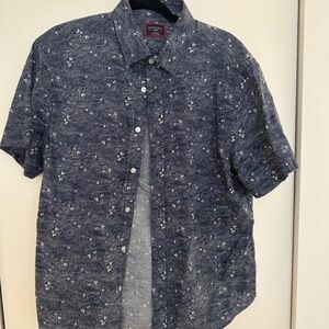 Men's UNTUCKit Button Down Short Sleeve Shirt